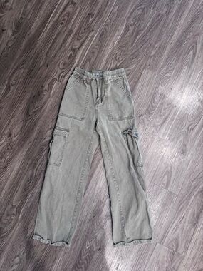 SHEIN Olive Utility Cargo Pants